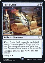 Pena do Poeta — Strixhaven: School of Mages Promos 82s
