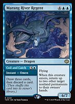 Marang River Regent // Coil and Catch — Tarkir: Dragonstorm Promos 51p