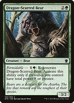 Ursa da Cicatriz de Dragão — Dragons of Tarkir 183