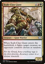 Scab-Clan Giant — Double Masters 2022 272