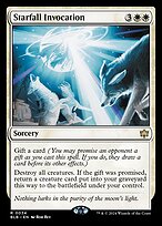 Starfall Invocation — Bloomburrow Promos 34p
