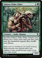 Ancião da Tribo Sakura — Commander 2018 160