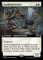 Vendedora de Grimórios — Wilds of Eldraine 327