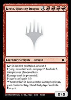Kevin, Questing Dragon — Unknown Event RR08a