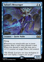 Mensageiro de Talion — Wilds of Eldraine Promos 73p