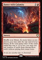 Dançar com a Calamidade — Secrets of Strixhaven Commander 243