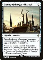 Trono do Faraó-Deus — Amonkhet Promos 237s