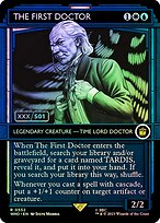 The First Doctor — Doctor Who 552z