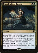 Colheita da Invocadora de Carniçais — Innistrad: Midnight Hunt 225