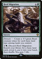 Migração do Rebanho — Dominaria United Promos 165p