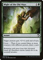 Poder dos Costumes Antigos — Innistrad: Midnight Hunt 189