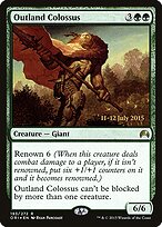 Colosso Forasteiro — Magic Origins Promos 193s