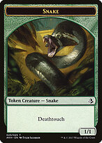 Snake — Amonkhet Tokens 23
