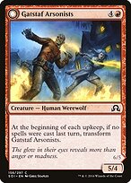 Incendiários de Gatstaf // Devastadores de Gatstaf — Shadows over Innistrad 158