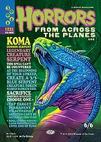 Koma, Serpente Cósmica — Monstrous Magazines 1765