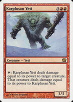 Yeti Karplusano — Ninth Edition 198