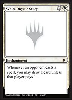 White Rhystic Study — Unknown Event RW03f