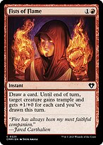 Punhos Chamejantes — Commander Masters 223