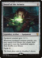 Espada da Animista — Commander 2017 227