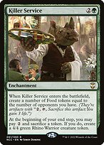 Atendimento de Matar — New Capenna Commander Promos 61p