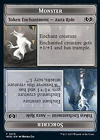 Monster // Sorcerer — Wilds of Eldraine Tokens 15
