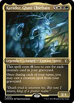 Karador, Cacique Fantasma — Commander Masters 581