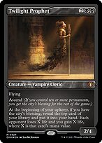 Profeta do Crepúsculo — Commander Masters 524