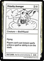Priority Avenger — Mystery Booster Playtest Cards 2019 9