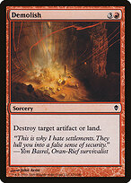 Demolir — Zendikar 121