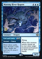 Marang River Regent // Coil and Catch — Tarkir: Dragonstorm Promos 51s