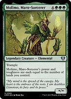 Molimo, Feiticeiro-Maro — Commander Masters 305