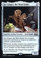 Syr Gengibra, Finalizadora de Refeições — Wilds of Eldraine Promos 252s