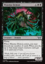 Miasma Demon — Duskmourn: House of Horror 109