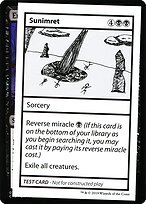 Sunimret — Mystery Booster Playtest Cards 2021 47