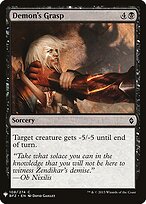 Garras do Demônio — The List BFZ-108