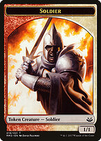 Soldier — Modern Masters 2017 Tokens 19