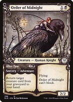 Ordem da Meia-noite // Alterar Destino — Throne of Eldraine 288