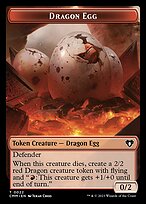 Dragon Egg — Commander Masters Tokens 22
