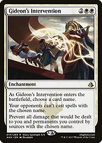 Intervenção de Gideon — Amonkhet 15