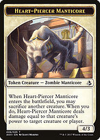 Heart-Piercer Manticore — Amonkhet Tokens 6