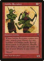 Recrutador Goblin — Visions 80