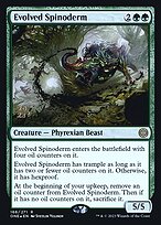 Espinoderme Evoluído — Phyrexia: All Will Be One Promos 166s