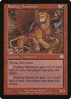 Mantícora Mangual — Mercadian Masques 187