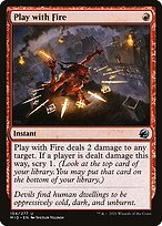 Brincar com Fogo — Innistrad: Midnight Hunt 154
