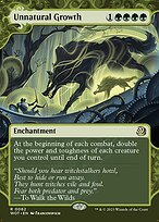 Crescimento Antinatural — Wilds of Eldraine: Enchanting Tales 62