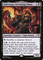 Hidetsugu, Caos Devorador