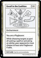 Enroll in the Coalition — Mystery Booster Playtest Cards 2019 4