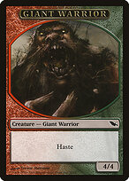 Giant Warrior — Shadowmoor Tokens 10