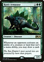 Armassauro Rúnico — Core Set 2019 Promos 200s