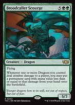Broodcaller Scourge — Tarkir: Dragonstorm Commander 44